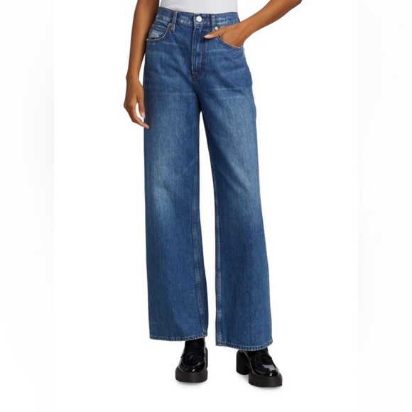Frame Denim Jeans Frame Le High N Tight Wide Leg Jeans Stearnlee